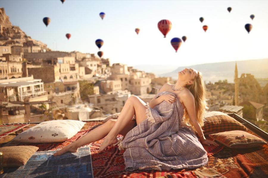 Mak'S Cave House Bed and Breakfast Uchisar Εξωτερικό φωτογραφία