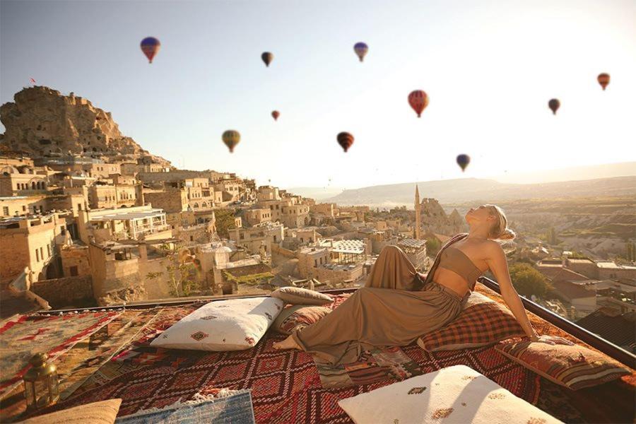 Mak'S Cave House Bed and Breakfast Uchisar Εξωτερικό φωτογραφία