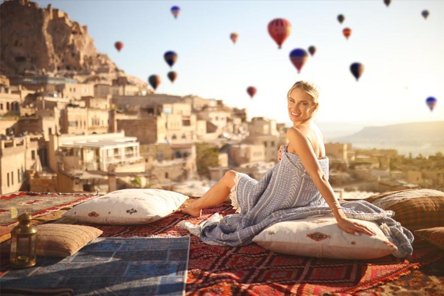 Mak'S Cave House Bed and Breakfast Uchisar Εξωτερικό φωτογραφία
